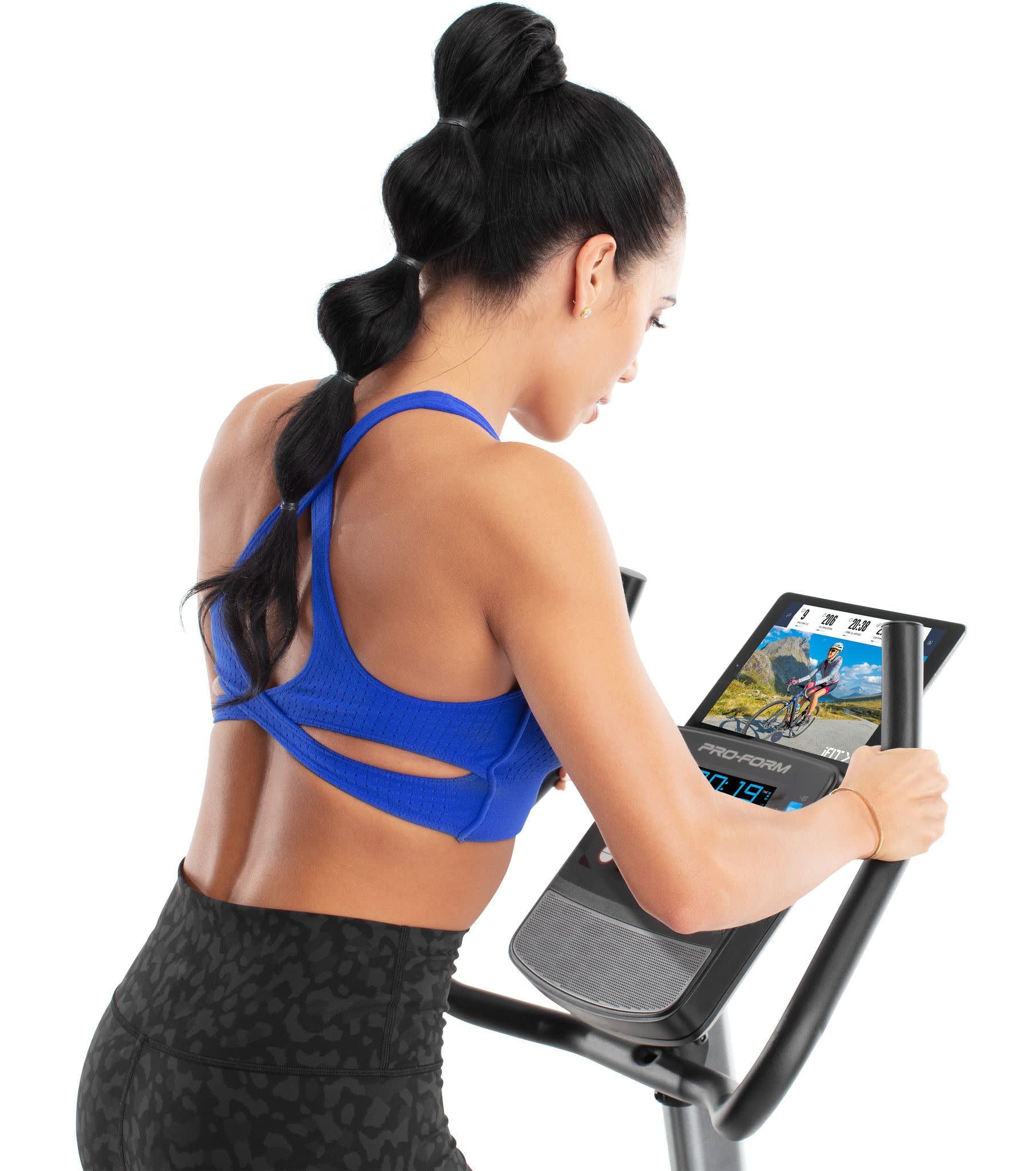 Cycle Trainer 300 Ci Upright Stationary Exercise Bike, Compatible with Ifit Personal Training