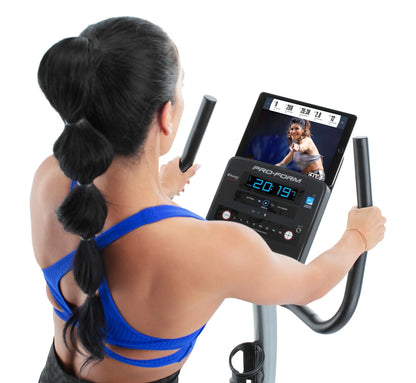 Cycle Trainer 300 Ci Upright Stationary Exercise Bike, Compatible with Ifit Personal Training