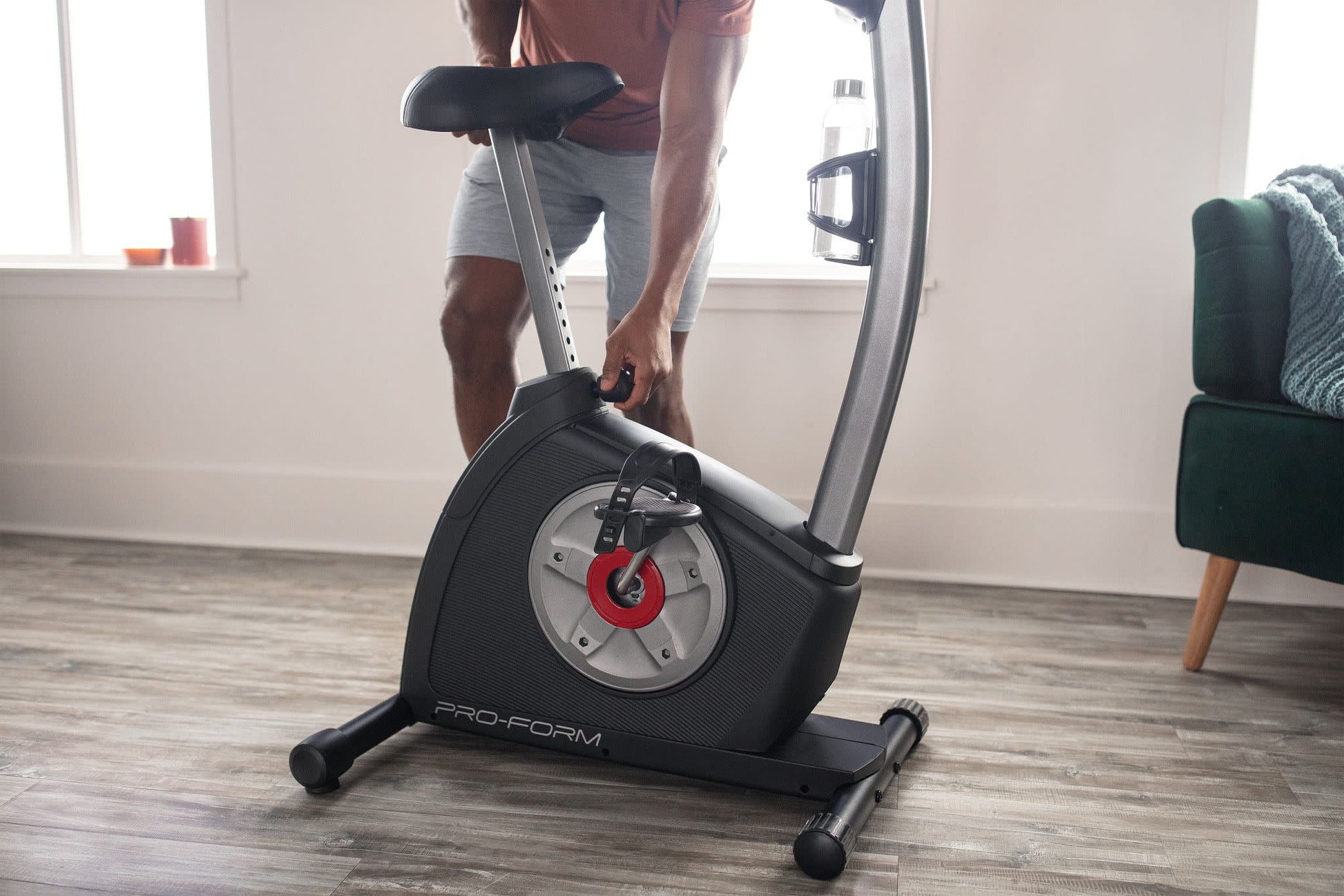 Cycle Trainer 300 Ci Upright Stationary Exercise Bike, Compatible with Ifit Personal Training