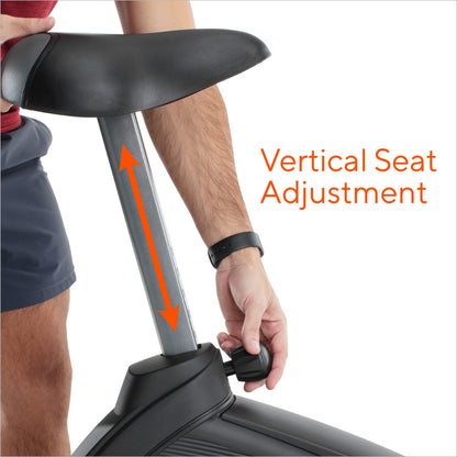 Cycle Trainer 300 Ci Upright Stationary Exercise Bike, Compatible with Ifit Personal Training