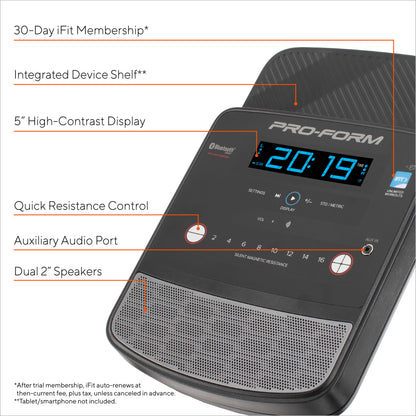 Cycle Trainer 300 Ci Upright Stationary Exercise Bike, Compatible with Ifit Personal Training