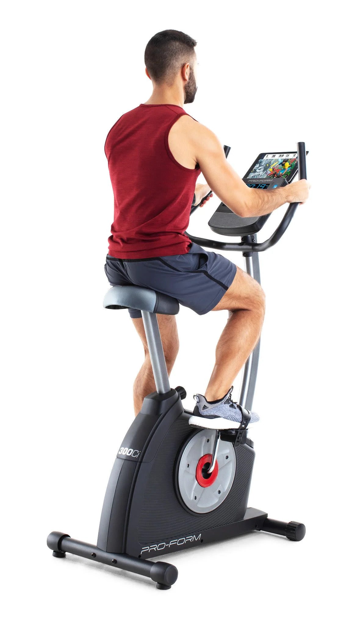 Cycle Trainer 300 Ci Upright Stationary Exercise Bike, Compatible with Ifit Personal Training