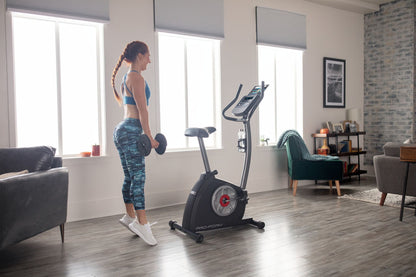 Cycle Trainer 300 Ci Upright Stationary Exercise Bike, Compatible with Ifit Personal Training